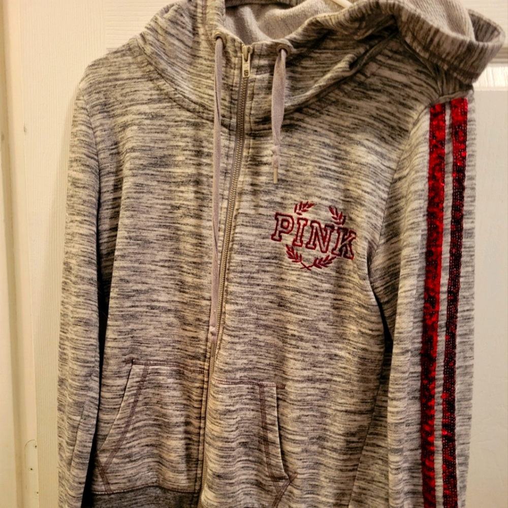 Vs pink rare Russian ruby bling hoodie